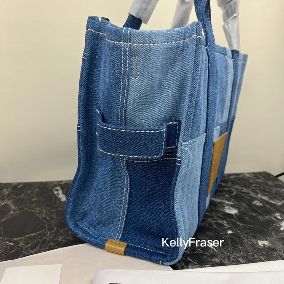 NWT MARC JACOBS THE JACQUARD MEDIUM TOTE BAG - Picture 10 of 15